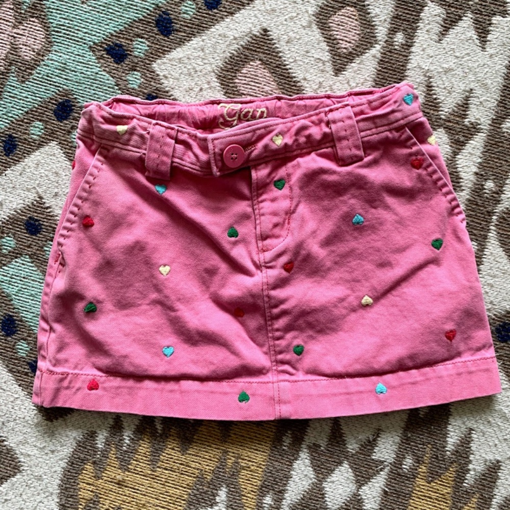 GAP Girls Pink Miniskirt 6